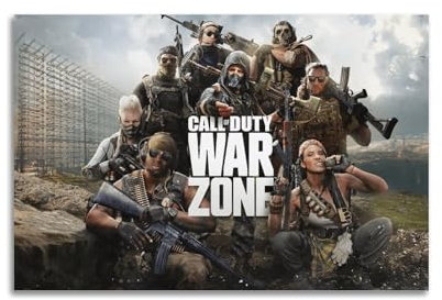 YIHAIKAI Spielposter Call of Duty Black Ops Cold Warzone, dekoratives Gemälde, Leinwand, Wandposter und Kunstdruck, moderne Familienschlafzimmer-Dekoration, Poster, 30 x 45 cm