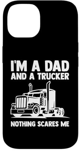 Hülle für iPhone 14 Lustiges Trucker-Design für Männer und Frauen, LKW-Fahrer