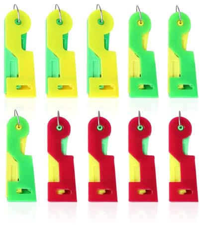 HDGSAFD Enfile-Aiguille À Main 10 Pièces, Outils D'Enfile-Aiguille, Enfile-Aiguille en Plastique, Accessoires De Couture, Enfile-Aiguille Simple