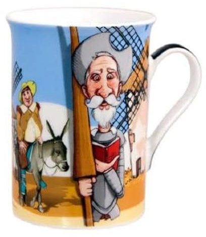 Arte Pesebre Taza en lata, 10 cm, lote de 4 ud.