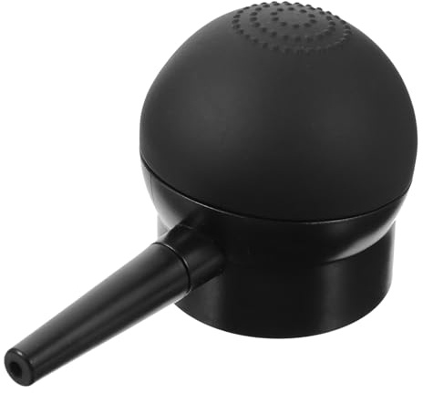 Haardichtungsfaser Sprühdüse, Schwarz, Kunststoff Silikon