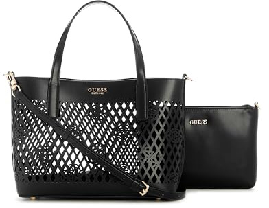 GUESS Letty 2 in 1 Mini Tote BLA - Black One Size