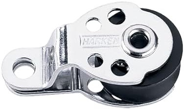 HARKEN | 16 mm | Einer | Umlenkblock für 5 mm Leine | liegend | einseitig befestigt | HK432