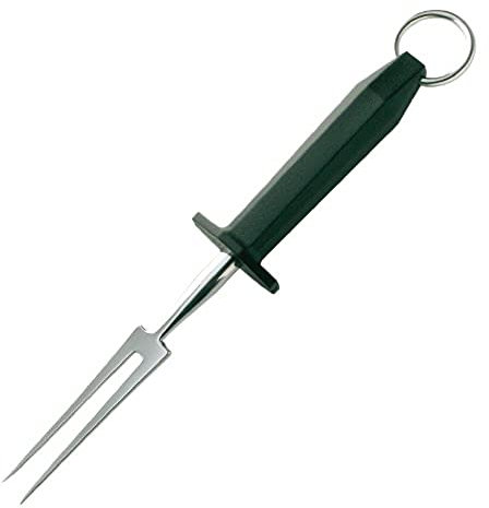 Hygiplas Cooks Fork Black - 6 Prongs