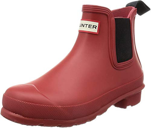 Hunter W Org Chelsea Rma, Stivali di Gomma Donna, Rosso (Military Red), 39 EU