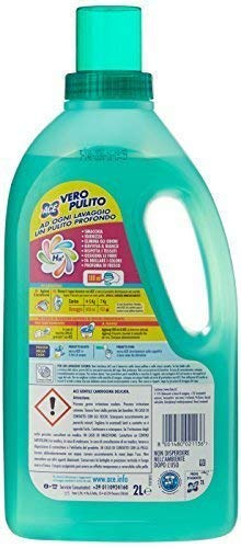 ACE+ 8 x Candeggina Delicata Regol. Colori E Delicati 2000 Ml, Sbiancante per Tessuti, Liquido, Senza Profumazione, Porcellana, Ceramica, Plastica, Tessuto | Sbiancante per Tessuti, Liquido, Senza Profumazione, Porcellana, Ceramica, Plastica, Tessuto