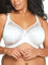 Goddess Women's Keira Underwire Banded Bra Full Coverage, White, 42F