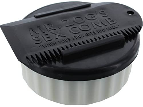 Sex Wax Container weiß/schwarz mit Wachs Kamm