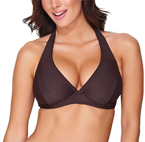 Merry Style Top Bikini Donna 74RN24 (Marrone (8157), EU 90 D=IT 5 D)