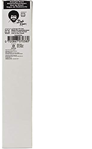 Bob Ross 750016304 Bob Rose Öle, MDNT, schwarz - midnight black, 200 ml (Pack of 1), 200 Milliliter