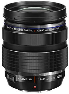 Olympus M.Zuiko Digital ED 12-40 mm F2.8 PRO Lens, Universal Zoom, Suitable for All MFT Cameras (Olympus OM-D & PEN Models, Panasonic G-Series), Black (Renewed)