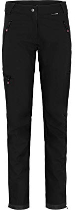 Bergson TESSE Comfort (Slim) | Damen Softshellhose, Winddicht, strapazierfähig, Black [900], 17 - Damen