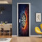 Gzltd Türtapete TürPoster Selbstklebend Darts 3D Türaufkleber Türfolie PVC Wasserdicht Ölfest Tapete Fototapete für Tür Wohnzimmer Schlafzimmer Küche und Bad 77x200cm