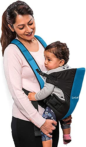 Riesiger Korb AM110 – Sunshine Babytrage mit 2 Tragepositionen, für 6 bis 24 Monate Baby, max. Gewicht bis zu 12 kg