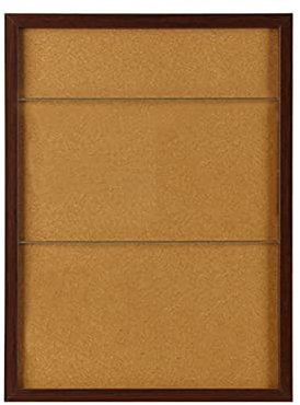 LIUFEIJIE LIU- Kork Pinnwand Für Wanddekoration, 45x60cm Dekorative Hängepinnwand Picture Board, Für Home School Office Message Board Oder Vision Board (Color : Brown)