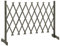 Keketa Clôture de jardin extensible autoportante en bois - Clôture de jardin - Paravent extérieur - Séparateur de plantes grimpantes - Gris - 150 x 80 cm