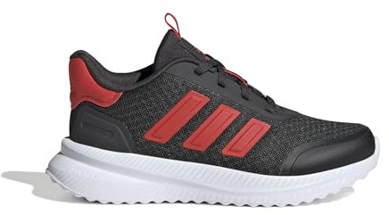 adidas Unisex Kids X_PLR Shoes Kids, Carbon/Bright red/Cloud White, 11.5 UK Child