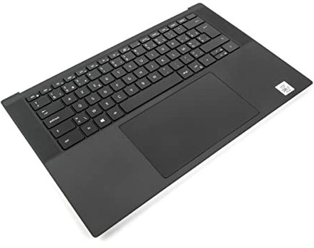 Dell XPS 9500/9510/9520/9530 Palmrest, Touchpad & BELGIAN Backlit Keyboard - 0YJMW4 + 0MT8J8 (W2D6F) (Renewed)