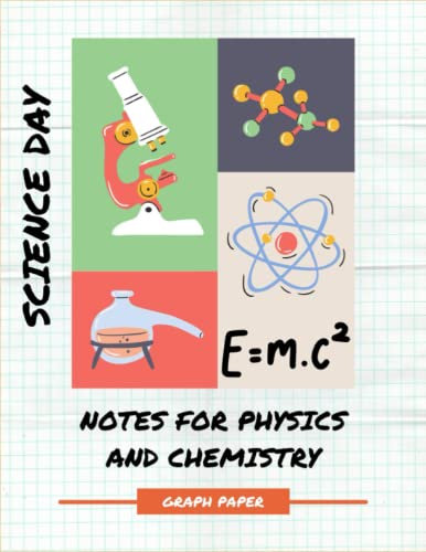 Notebook, ideal for notes of physics, mathematics and chemical formulas: Notebook, ideal for notes of physics, mathematics and chemical formulas. Take it with you everywhere
