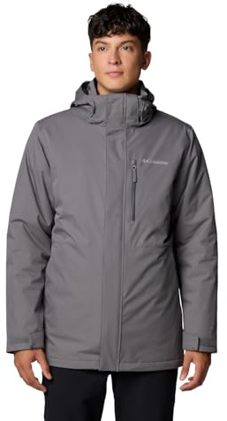 Columbia Men's Abiqua Falls Interchange Jacket, City Grey, Small