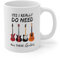 Stars and Stripes Yes I Really Do Need All These Guitars Music Lover Guitar Enthusiast Personalised Printed Coffee Tea Ceramic Mug (White)
