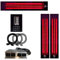 SET frameless InfraROTmed MAX© Tiefenwärmestrahler + Steuerung icon 4 TOUCH, Infrarotstrahler für Sauna und Infrarotkabine, Vollspektrumstrahler (2x500W + 1x1300W + S)