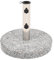 Gecheer Parasol base granite round 20 kg Lawn, garden Model43726