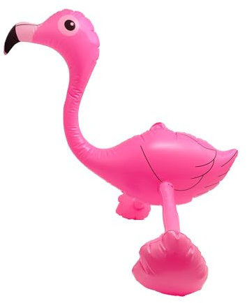 Oblique Unique® Flamingo aufblasbar Wasserspielzeug für Pool Strand Fasching Karneval Party Deko Spielzeug Pool Party Motto