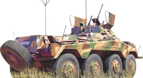 MiniArt 35410 1:35 Sd.Kfz 234/4 - Vehículo blindado (réplica fiel, construcción de maquetas, kit de construcción de plástico, manualidades, aficiones, pegado, maqueta, montaje, sin pintar)