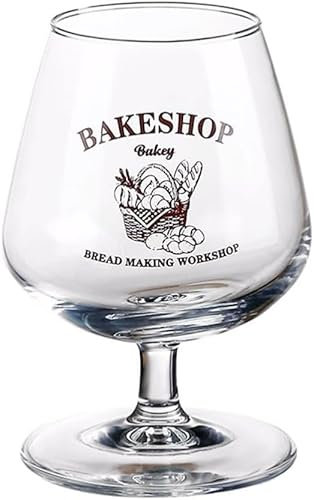 WZYYCV Chope Bière Verres à vin Modernes, Verres à bière en Verre Transparent, Verres à Cocktail à Longue Tige 200ml/6.8oz pour Bar Verrerie