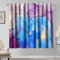 Kzzfqxb Blaue Lila Marmorvorhänge Gradient Bunte Goldene Linien Marmor Abstrakt Moderne, 132×214cm Drape-Vorhänge für Wohnzimmer, 2 Paneele, Wolken Bunte Fluss