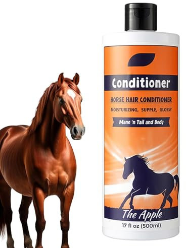 Horse Mane und Tail Shampoo, Mähne Shampoo | 500 ml Tiefe nahrhafte Mähne und Schwanzdetangler Conditioner | Duschbadlösung, Mantelreiniger, Glanz, Entspannung, Schmutz und Staub abtauchen, den