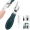 Eagle Beak Beveled Nails Clippers, Three Sets of Eagle Beak Beveled Nails Clippers, Stainless Oblique Nail Clippers, Sharp Beveled Thick Hard Nail Clipper for Seniors & Ingrown Care (Green, Single)