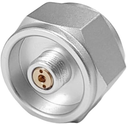 VANZACK 1 Ensemble Adaptateur de réservoir de gaz Convertisseur de Bouteille de Conseils réchaud à gaz de Camping Portable Convenable convertir Adaptateur de gaz Aluminium Silver