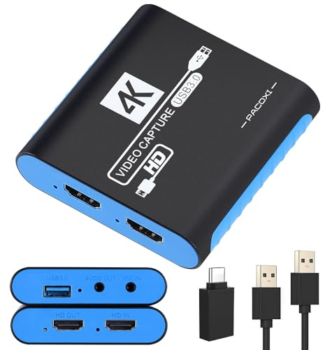 USB 3.0 HDMI Video Capture Card for Nintendo Switch 2 1080P 60FPS Streaming