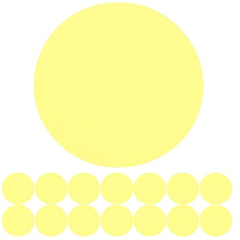 Gadpiparty 30 Stück LED Farbfilter aus Kunststoff 6,6cm Selbstklebend für Fotografie Theater und Wohnzimmerbeleuchtung
