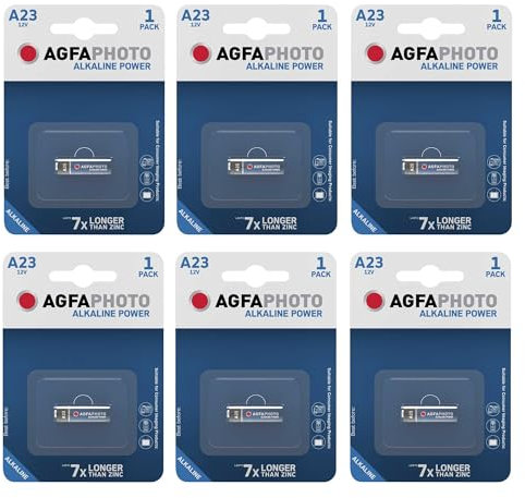 Agfaphoto Batteries - Alkaline 23A (Lrv08) 12V Pack Of 1