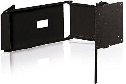 Caratec Flex CFW301S TV-Wandhalter mit 3 Drehpunkten besonders geeignet für Wohnmobile oder Wohnwagen, verriegelbar, schwarz