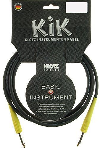 Klotz KIKC4.5PP5 Instrumentenkabel, 4,5 m, Instrumentenkabel
