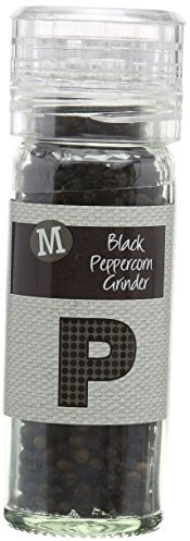 Morrisons Whole Black Peppercorn Grinder, 50g