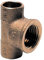 Sanitop-Wingenroth 11145 4 Rotguss-T Nummer 4130G, 1 Stück, 1/2 Zoll x 22 mm