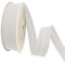 TEXTEX = 20 mm Breites Schrägband. 50% Baumwolle und 50% Polyester. Stück von 10m - (Weiss)