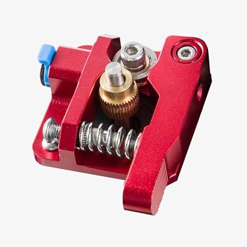 Creality 3D-Drucker-Extruder-Kit, Einstellbare Extrusionskraft, Hochwertiges Metall-Extruder-Feeder-Kit, für Ender-3/Ender-3 Pro/Ender-3S/Ender-3 V2/Ender-3 Max/CR-10/CR-10S (Rot)