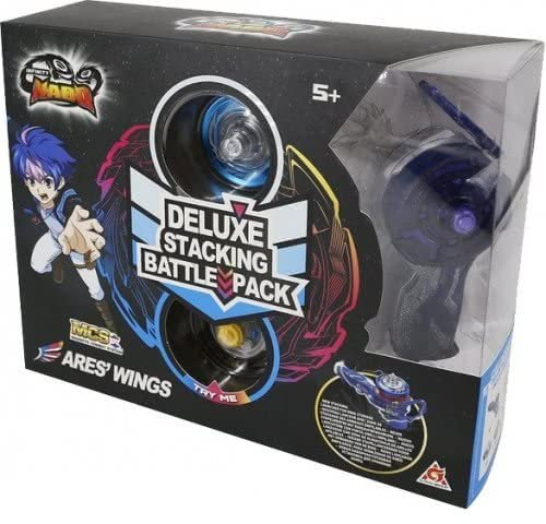 INFINITY NADO Toupie Jouet Enfant 5 6 7 8 9 10 11 12 Ans Garcon Fille Cadeau,Toupie V Non-Stop Battle Deluxe Are's Wings
