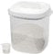 Taylor & Brown 10KG Rice Storage Container - Large Airtight Food Container with Lid and Measuring Cup, BPA Free Plastic Portable Cereal Container for Kitchen - Storage Bin for Beans, Flour, Pet Food