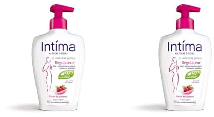 Intima Gel Intime Natural Origins - Régulateur Active - 200 ml (Lot de 2)