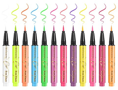 Flüssiger Eyeliner, farbiger flüssiger Eyeliner | Matter Eyeliner