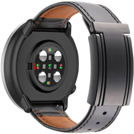 Lederarmband Kompatibel mit Polar Ignite 3/ Ignite 2/ Ignite Armband Premium Echte Lederband mit Magnetisch Schließe Outdoor Sports Ersatzarmband für Polar Ignite 3/ Ignite 2/ Ignite Armband (1)