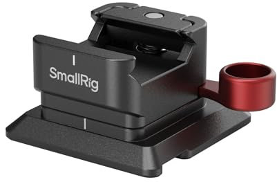 SMALLRIG NATO Clamp to Quick Release Plate for Arca-Swiss, Built-in NATO Clamp, Lightweight and Easy to Carry, Compatible with Tripods for Arca-Type - MD4857