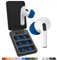 Foam Masters Memory-Schaumstoff-Ohrstöpsel für AirPods Pro 1. und 2. Generation, 3 Paar, Black Magic-Version 6.0, bequem, sicher, verbesserte Geräuschunterdrückung, Ersatzohrstöpsel, Blau, M